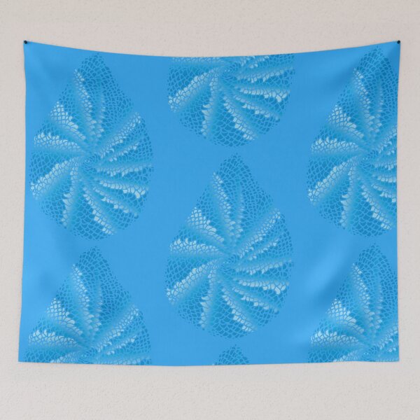 Item preview, teardrop mandala designed and sold by InkRain.