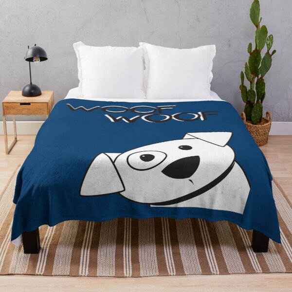 Item preview, "Woof Woof" A Fun Dog Lover Dog Graphic Gift  designed and sold by YogaZesty.