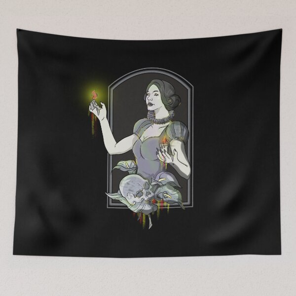 Item preview, Witchcraft Wiccan Skull designed and sold by BlackSheepEllis.