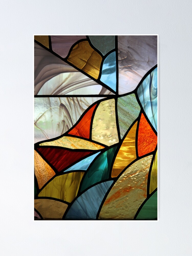 Stained Glass Poster For Sale By Suziqprayers427 Redbubble 8459