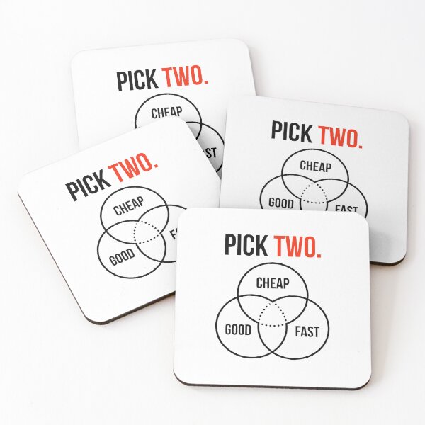 Item preview, Pick Two...Cheap, Good, Fast designed and sold by Jimmy DeRosa.