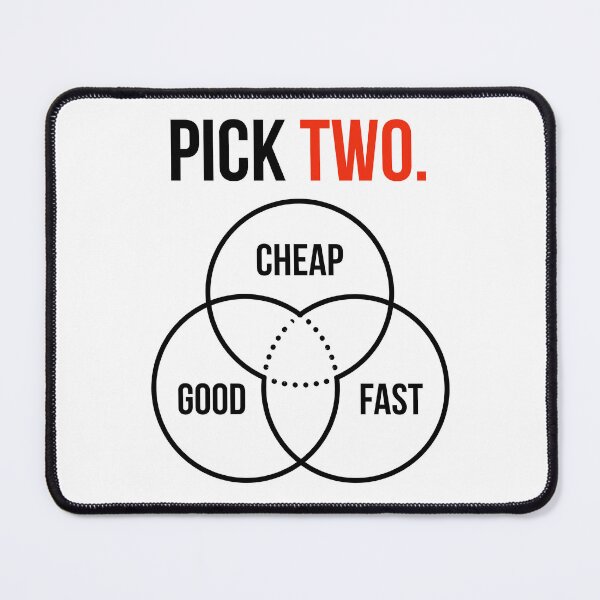 Item preview, Pick Two...Cheap, Good, Fast designed and sold by Jimmy DeRosa.