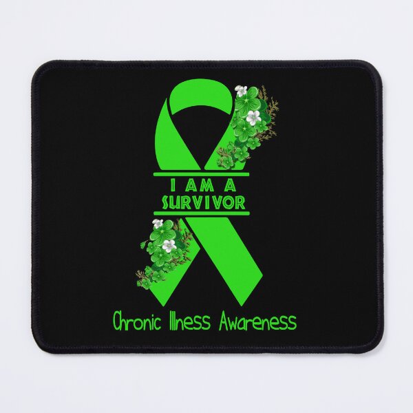 Item preview, I Am A Suvivor Ribbon Chronic Illness Awareness designed and sold by heppenp.