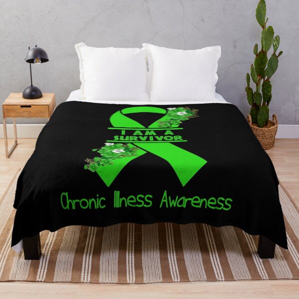 Item preview, I Am A Suvivor Ribbon Chronic Illness Awareness designed and sold by heppenp.