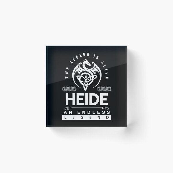 Artikelvorschau, Heide Name T Shirt - Heide The Legend Is Alive - Ein Endless Legend Gift Item Tee entworfen und verkauft von sallyanney.