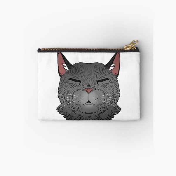 Item preview, Sleepy Silver Tabby Cat designed and sold by jastinamor.