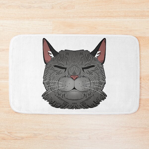 Item preview, Sleepy Silver Tabby Cat designed and sold by jastinamor.