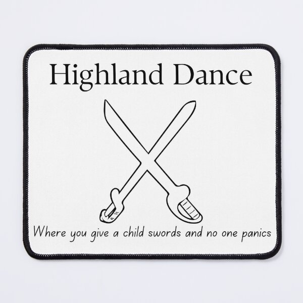 Item preview, Highland Dance Give a Child a Sword designed and sold by CasingCo.