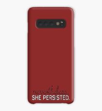 Nevertheless, She Persisted Case/Skin for Samsung Galaxy