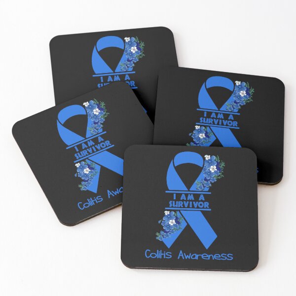 Item preview, I Am A Suvivor Ribbon Colitis Awareness designed and sold by heppenp.