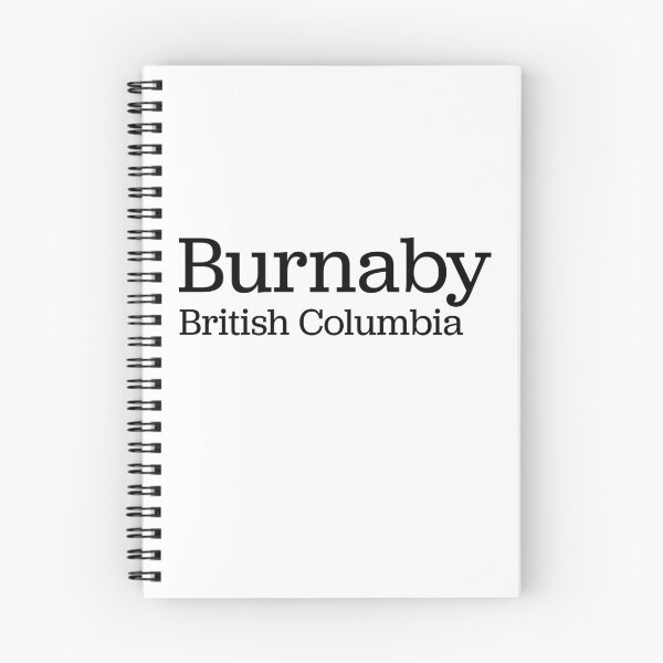 Item preview, Burnaby BC typeset designed and sold by WhereWear.