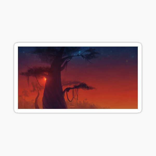 Above the Jungle Sticker