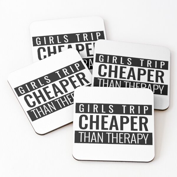 Item preview, GIRLS TRIP CHEAPER THAN THERAPY. GIRLS TRIP T-SHIRT designed and sold by bestfunonline.
