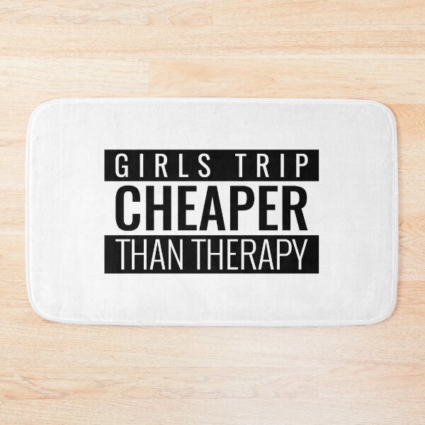 Item preview, GIRLS TRIP CHEAPER THAN THERAPY. GIRLS TRIP T-SHIRT designed and sold by bestfunonline.