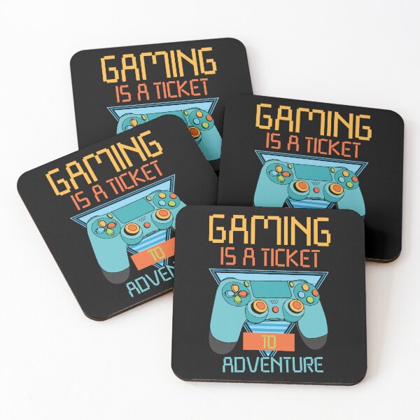 Item preview, Gaming Is A Ticket To Adventure Funny Gaming Lover Design designed and sold by pedrored369.
