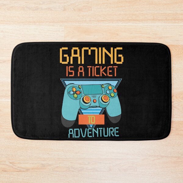 Item preview, Gaming Is A Ticket To Adventure Funny Gaming Lover Design designed and sold by pedrored369.