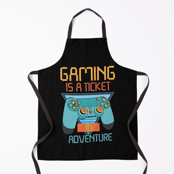 Item preview, Gaming Is A Ticket To Adventure Funny Gaming Lover Design designed and sold by pedrored369.