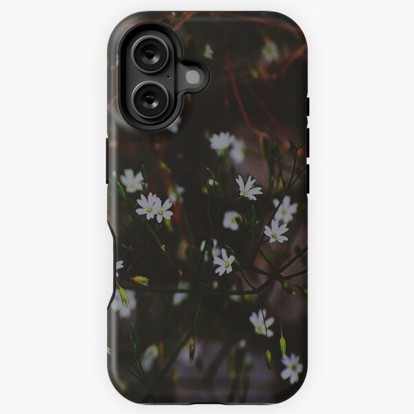 Item preview, Little white flowers soft case  designed and sold by Mcase Store.