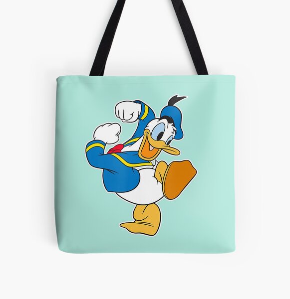 Disney Mickey Mouse Minnie Donald Daisy Goofy Pluto Print Tote