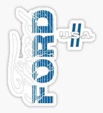 Ford Tough Blk Sticker