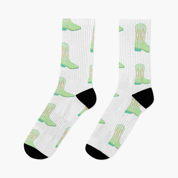 Item preview, Green Dolly Cowboy Boot  designed and sold by crankycranium.