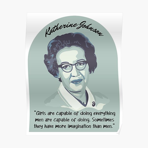 Katherine Johnson Posters for Sale | Redbubble