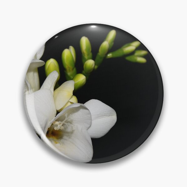 Item preview, Freesia on black...#2 designed and sold by Linda Bianic.