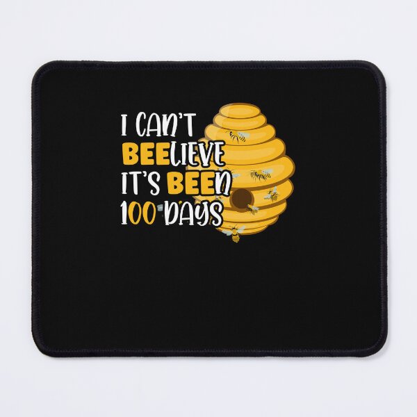 Item preview, I Can't Beelieve Its Been 100 Days Bee Hive Teacher Student designed and sold by Dressed For  Duty.