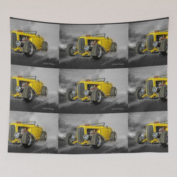 Item preview, Yellow Roadster Photo Abstract designed and sold by rharrisphotos.