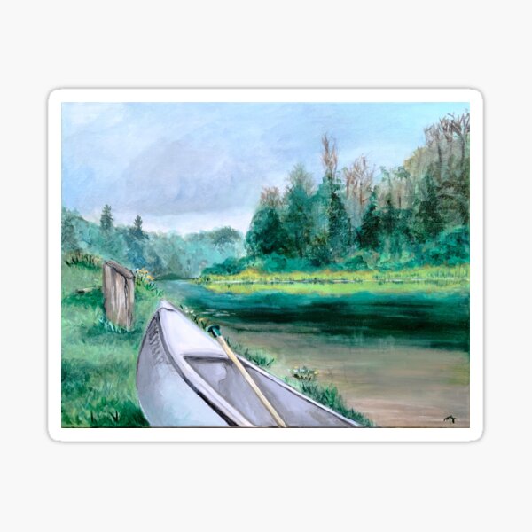 Au Sable River, Michigan Sticker