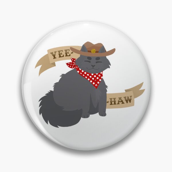 Item preview, Kitty Cowboy Nebelung (Gatsby) designed and sold by fatsbygatsby.