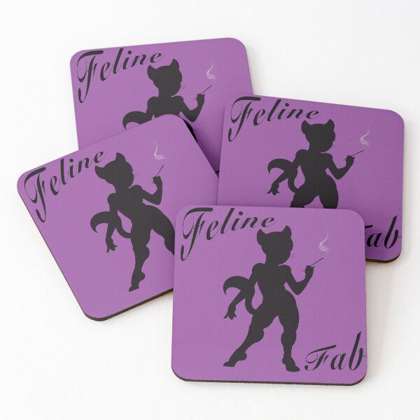 Item preview, Purple Feline fab designed and sold by KabronX.