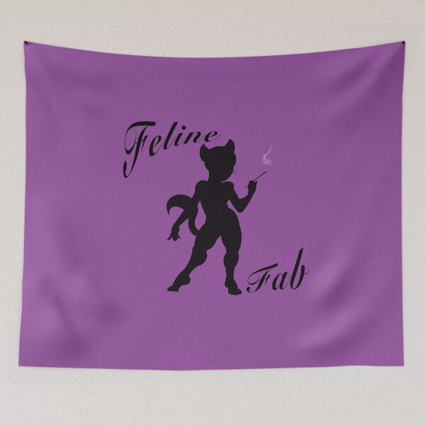 Item preview, Purple Feline fab designed and sold by KabronX.
