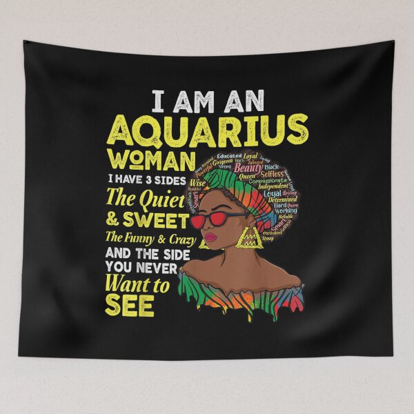 Item preview, January And February Birthday Zodiac Sign Aquarius Queen  designed and sold by vergielx.
