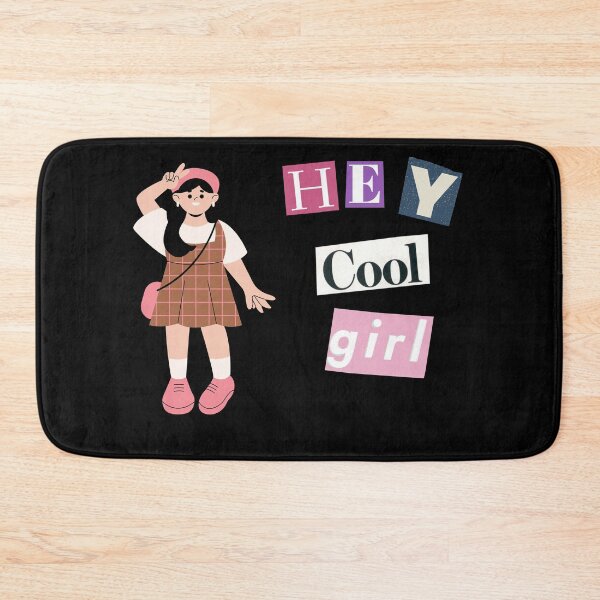 Item preview, HEY Cool Girl Design designed and sold by DigitalChickHub.