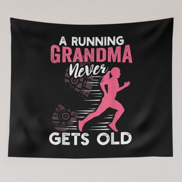 Item preview, A Running Grandma Never Gets Old Funny Runner Gift  designed and sold by vergielx.