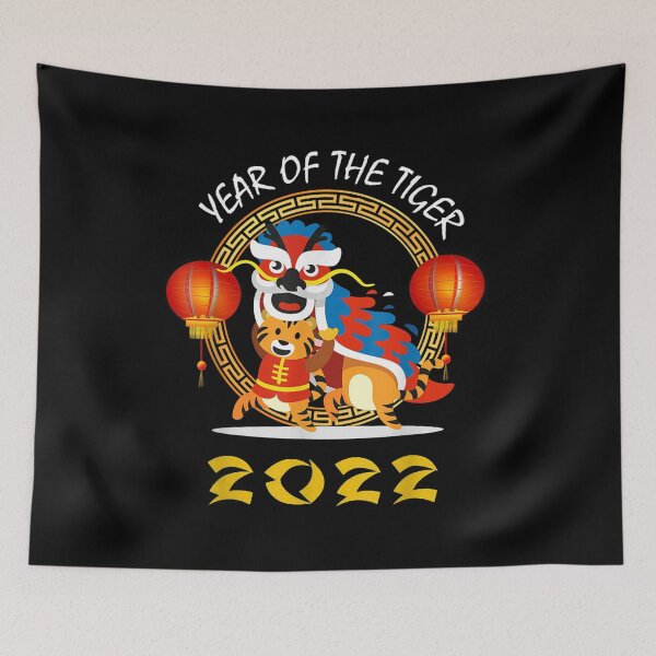 Item preview, Happy Lunar New Year 2022 Lion Dance  designed and sold by vergielx.