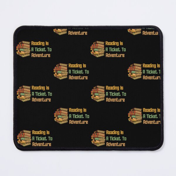 Item preview, Reading Is A Ticket To Adventure Cool Book Lovers Present For Women And Men designed and sold by pedrored369.