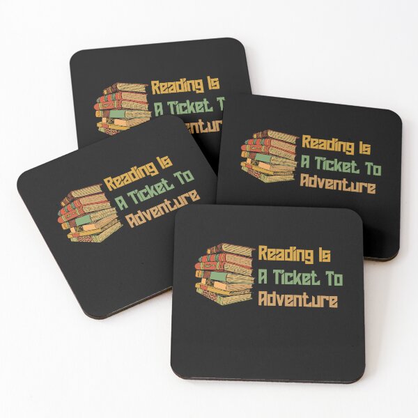 Item preview, Reading Is A Ticket To Adventure Cool Book Lovers Present For Women And Men designed and sold by pedrored369.
