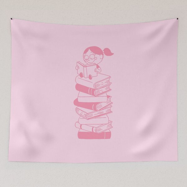 Item preview, girl Reading designed and sold by Vintage8.