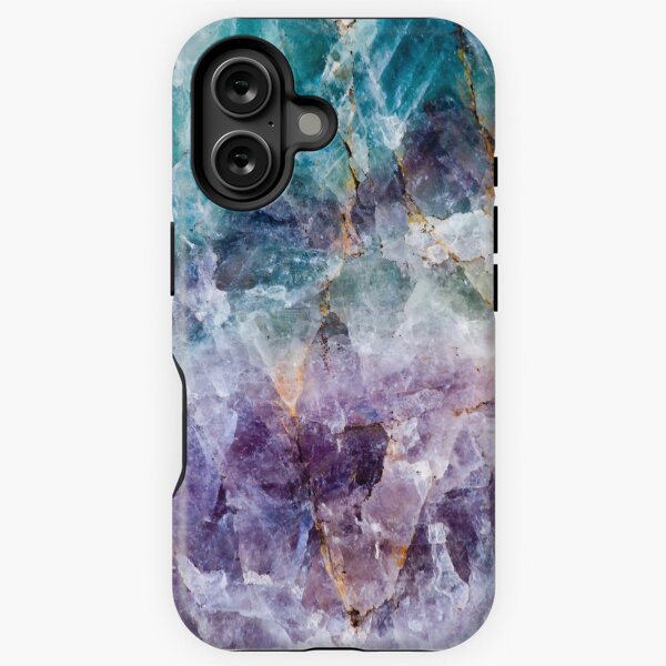 Item preview, Turquoise & Purple Quartz Crystal designed and sold by TheQuarry.