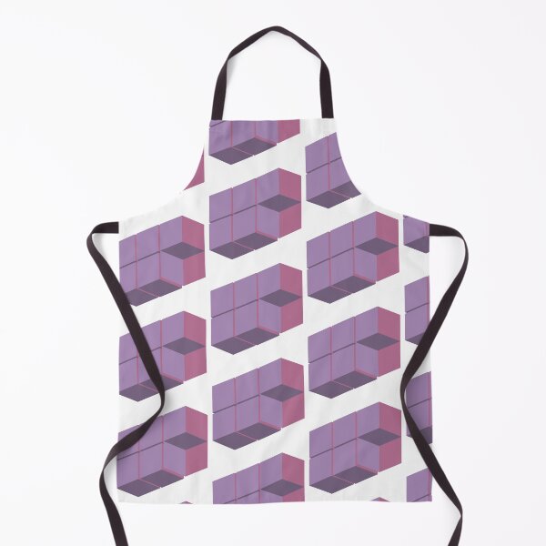Item preview, Purple 3D cubes designed and sold by AvailableVA.