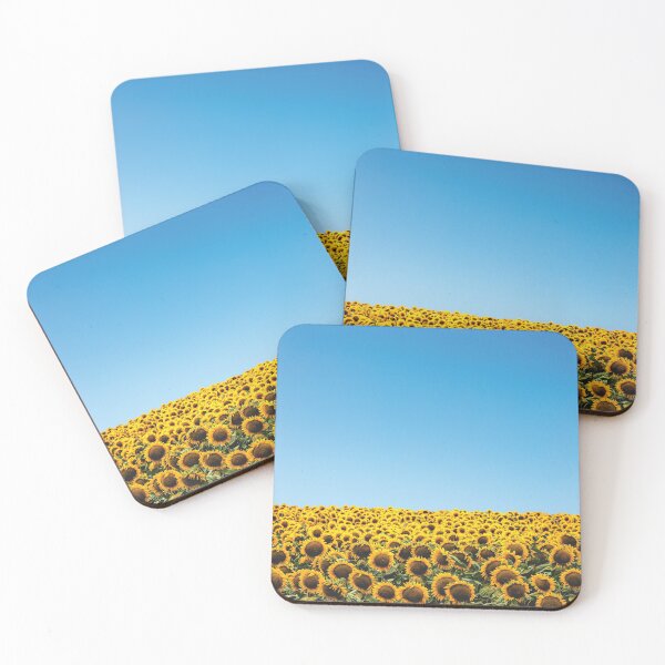 Item preview, Yellow Sunflowers & Beautiful Blue Sky designed and sold by abbazabba.