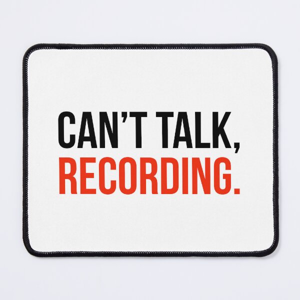 Item preview, Can't Talk, Recording. designed and sold by Jimmy DeRosa.