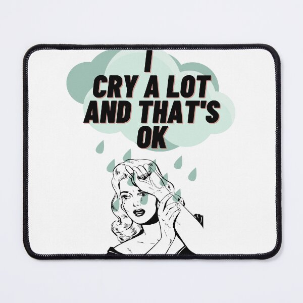 Item preview, I cry a lot, and that's ok - retro comic designed and sold by Mechanical-Artt.