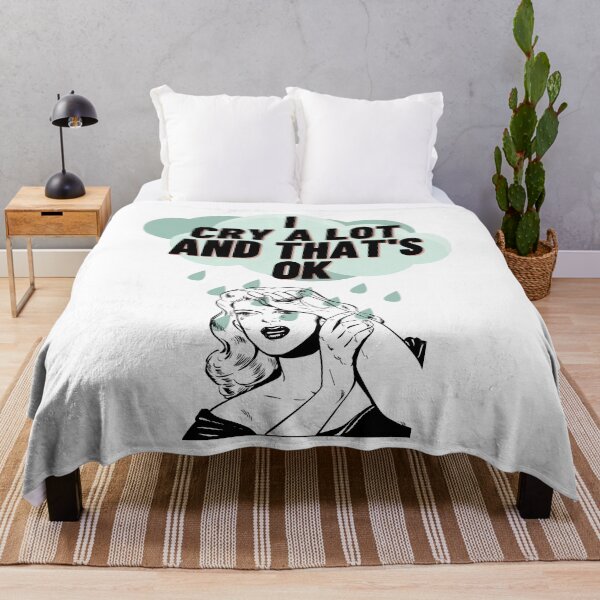 Item preview, I cry a lot, and that's ok - retro comic designed and sold by Mechanical-Artt.