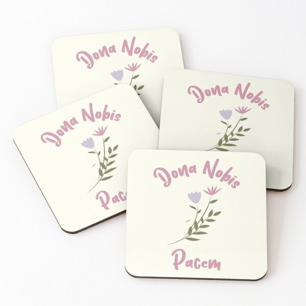 Item preview, Dona Nobis Pacem, Latin Give Us Peace, Catholic Prayer designed and sold by IceCreamMuseum.