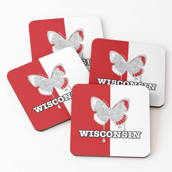 Aperçu de l'œuvre Goutte à goutte de papillon du Wisconsin créée et vendue par Ajcollages.