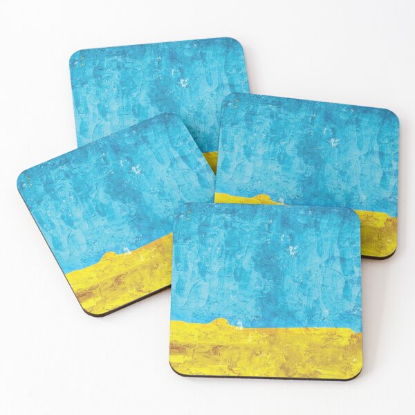 Item preview, Blue & Yellow Paint On A Wall designed and sold by abbazabba.
