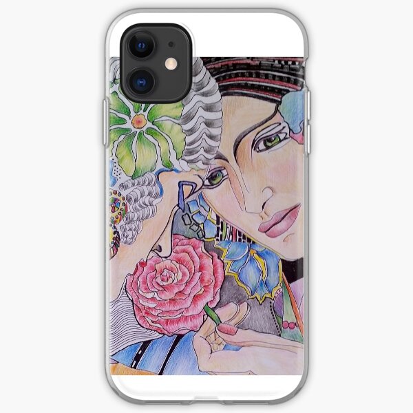 Art Deco Ladies iPhone Soft Case